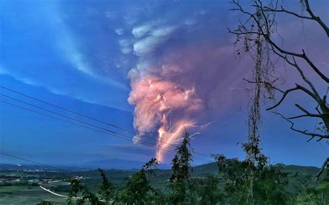 Rare Volcanic Lightning Seen As Alert Issued For Philippines Eruption