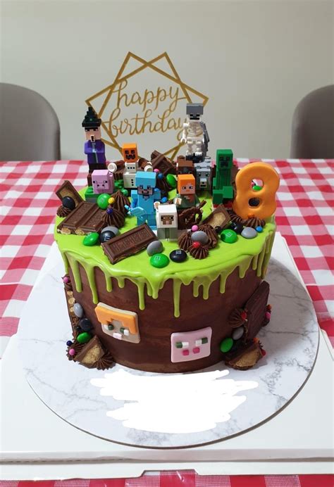 Our Most Shared Minecraft Birthday Cake Ever How To Make Perfect Recipes