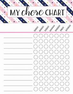 Chore Chart Girls 4 Six Clever Sisters
