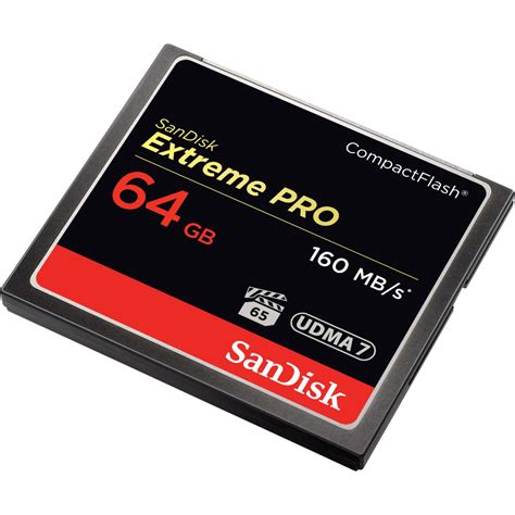 64gb Sandisk Extreme Pro Compact Flash Memory Card