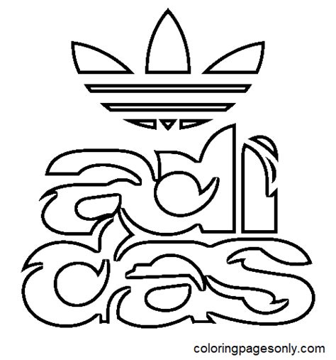 Adidas Coloring Pages Printable For Free Download