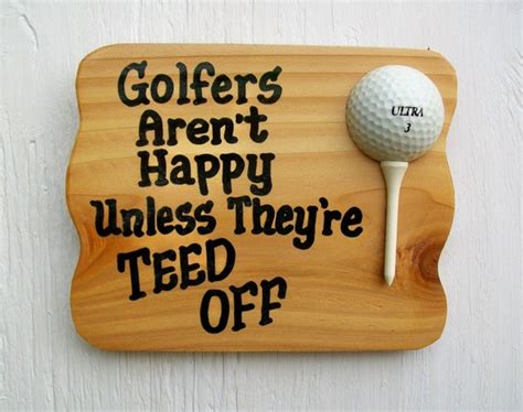 Items Similar To Sign For Golfers Funny Golf Plaque
