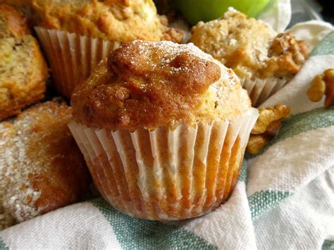 Fluffy Apple Walnut Muffins What Sarah Bakes