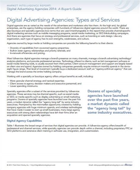 Latest digi biz plan update. 3+ Advertising Agency Business Plan Templates - PDF, Word ...