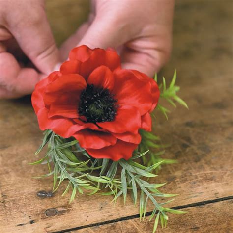 Nature’s Tribute: Weaving Red Poppies and Rosemary into the ANZAC