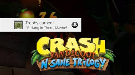 Additionally, even though it is possible to get the red gem from snow go and the box gem from road to ruin without going through the secret warp room, each of the five warps to the secret warp room also adds 1% to the player's. Hang in There, Maybe! Trophy Guide - Crash Bandicoot 2 (N Sane Trilogy) - YouTube