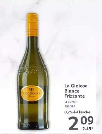 La Gioiosa Prosecco Frizzante Treviso Doc Angebot Bei Rewe