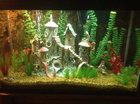 Aquarium Decorationfish Bowlfairy Houseterrarium Etsy