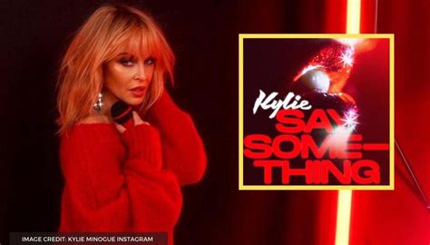 Saw kylie on tour at the 02 for the first time ever, all i can say is the concert was incredible. Kylie Minogue releases new song 'Say Something', calls it ...