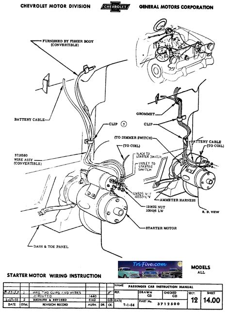 1957 Chevy Wiring Diagram