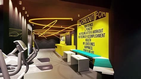 Fitbox L Gym On Behance Gym Design Interior Gym Decor Gym Interior