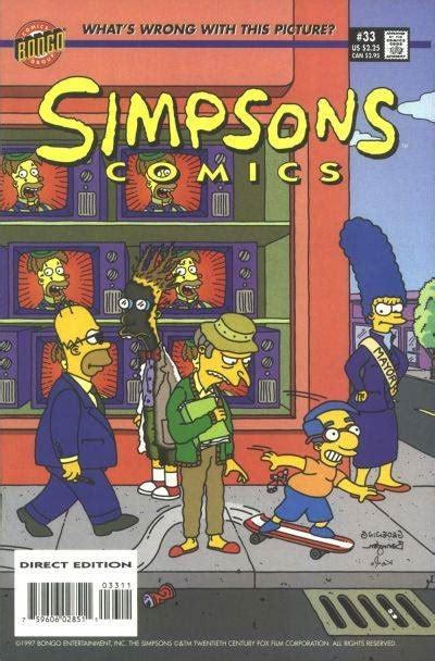 Simpsons Comics 33 Milhouse The Man Krusty In The Can And The Great