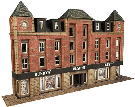 Pn179 N Scale Low Relief Department Store Berkshire Dolls House And
