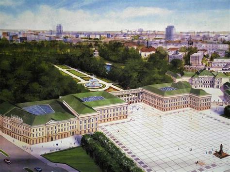 Piłsudskiego), rezydencja, ogród z osiową aleją, zamknięty żelazną bramą oraz pawilony koszar artylerii. Odbudowują Pałac Saski dla muzeum Lecha Kaczyńskiego?