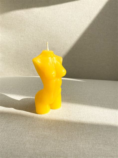 Body Candle Female Body Torso Candle Candele Scented Etsy