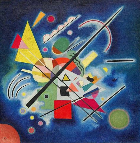 Wassily Kandinsky — Blue Painting 1924