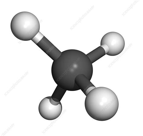 Methane Molecule Stock Image A7050090 Science Photo Library