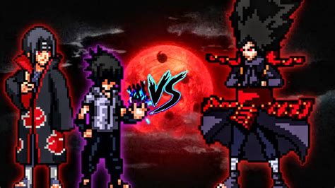 Sasuke Rinnegan V2 Op And Itachi S1 Op Vs Legendary Madara V3 Op In Jump