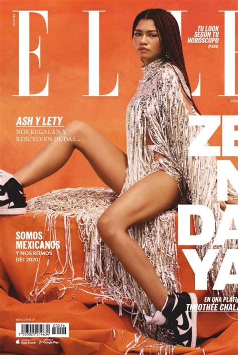 Zendaya In Elle Magazine Mexico December 2020 Hawtcelebs