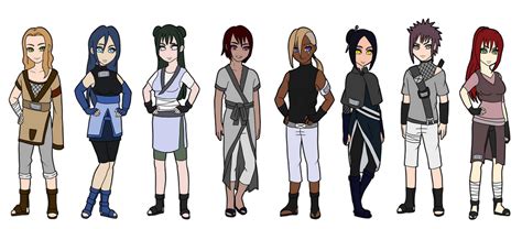 Naruto Mixed Village Adoptables 2 Sold Out By Blossompeanuts On