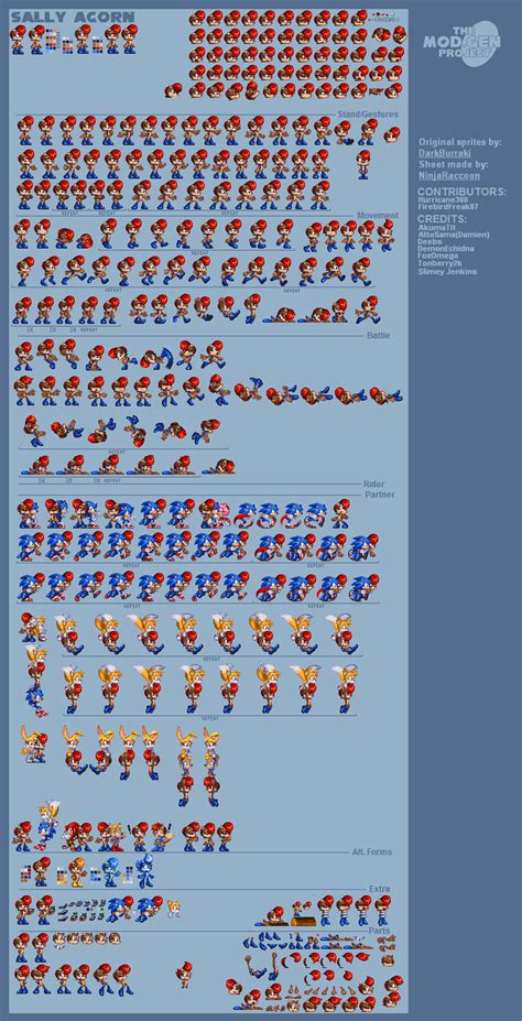 The Spriters Resource Full Sheet View Sonic The Hedgehog Media