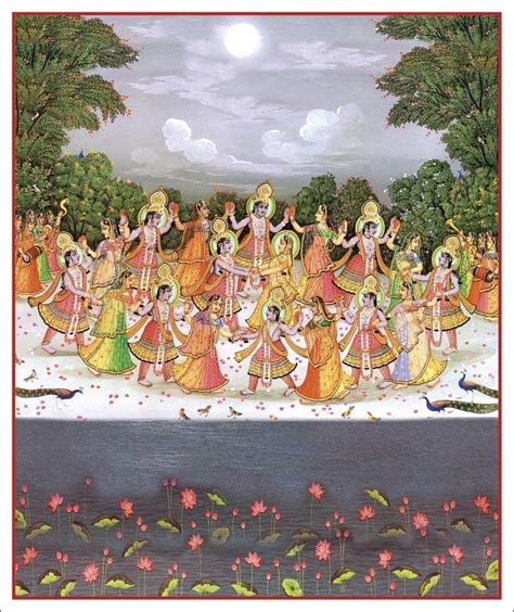Raas Leela💠🙏 Mughal Art Paintings Indian Art Paintings Indian