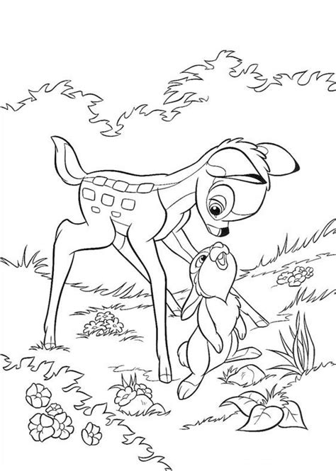 We have one of the best coloring pages for kids collection online. Free Printable Bambi Coloring Pages For Kids