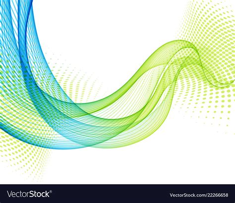 Green Blue Abstract Background