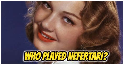 Who Played Nefertari In The Ten Commandments Meet Anne Baxter