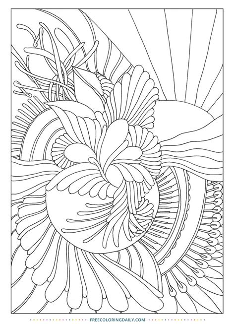 Free Nature Coloring Page Free Coloring Daily