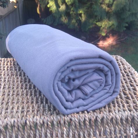 Grey Bamboo Stretch Jersey Knit Fabric By The Yard Or Wholesale