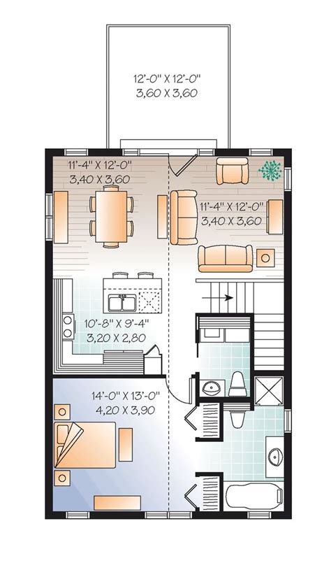 Our mega garage has 2 floors with 8′ ceilings & has a variety of uses such as a studio, man basic construction. Garage Plan 76227 | Carriage house plans, Garage apartment ...
