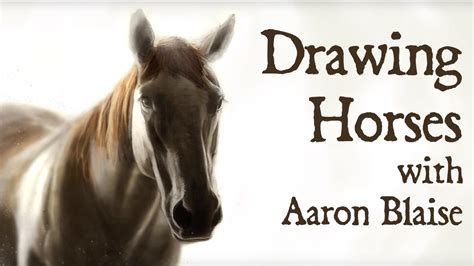 How To Draw Horses Sneak Peek The Art Of Aaron Blaise