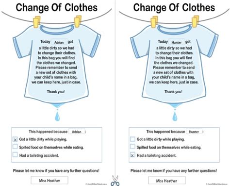 Change Of Clothes Aussie Childcare Network