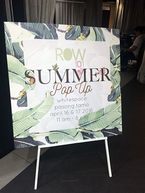 Coming Soon The Row 101 Summer Pop Up Bazaar Drowning Equilibriums