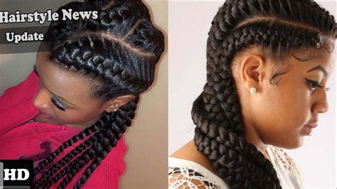 Braided hairstyles for kids are very appropriate as they satisfy all the conditions that mothers look for while styling the crowning glory of their little angels. WOW AMAZING!!! Cool African Braids Hairstyles 2017 - YouTube