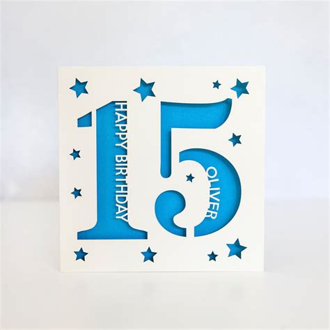 Personalised 15th Birthday Card Pretty As A Picture Ts