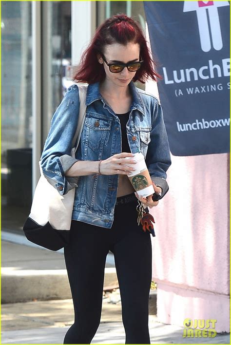 Lily Collins Shows Off Her Rock Hard Abs Photo 3737125 Lily Collins