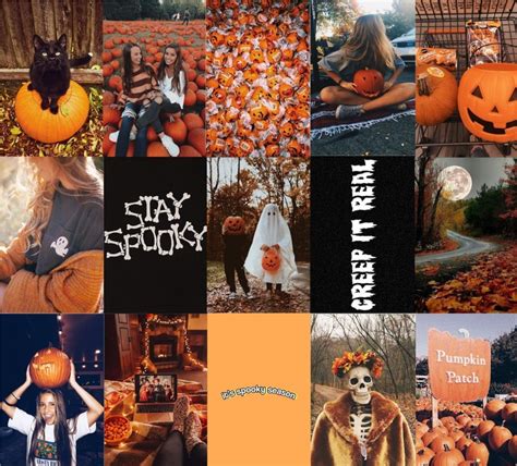 Digital Prints Halloween Cute Fall Vibes Spooky Season Etsy