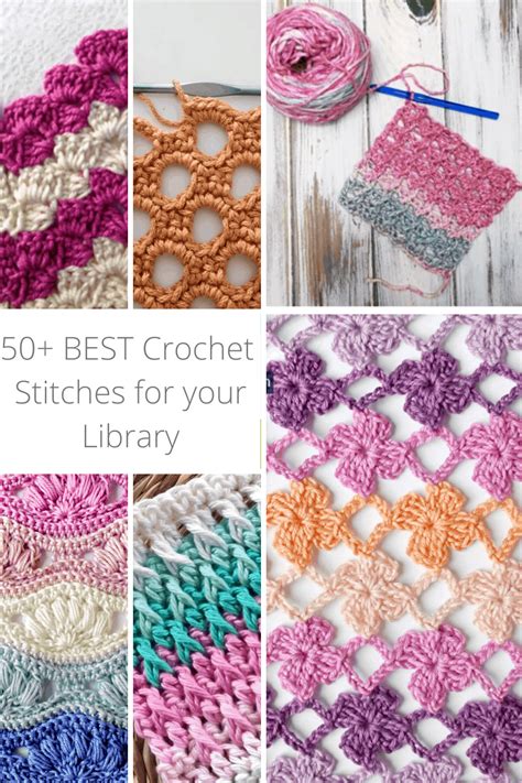 Crochet Stitch Patterns With Charts