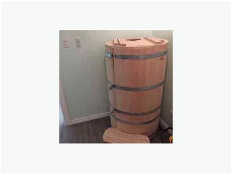 Wanted Mini Cedar Barrel 1 Person Steam Sauna Victoria