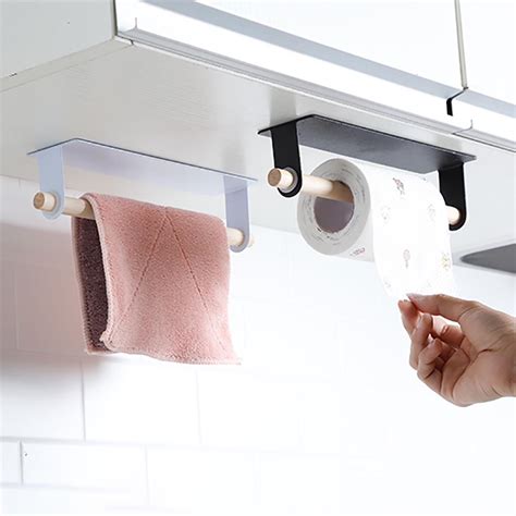 Buy Adhesive Paper Towel Holder Under Cabinet For Kitchen Bathroom At