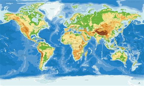 Gustoso Planisfero Cartina Politica Cartina Geografica Mondo