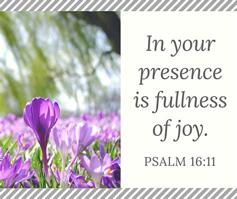 God S Presence Is Fullness Of Joy