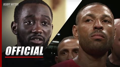 Inside Look At Terence Crawford Vs Kell Brook Hugely Anticipated