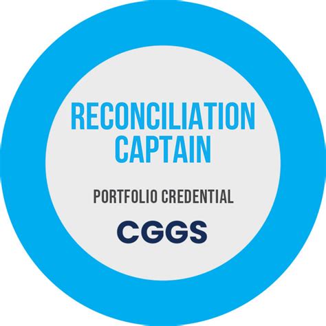 Reconciliation Captain (Portfolio) - Credly