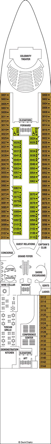 Celebrity silhouette ® deck plans. Celebrity Summit Deck Plans, Ship Layout & Staterooms ...