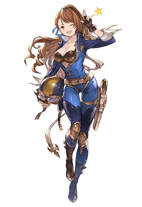 Racing Suit Beatrix From Granblue Fantasy Fantasy Character Design