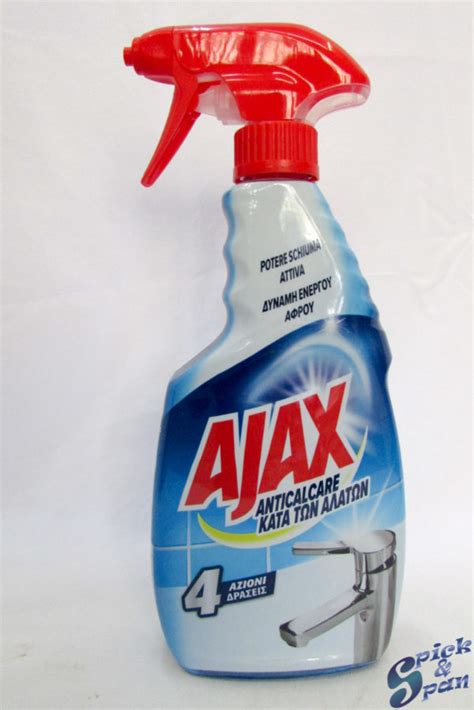 Ajax Anticalcare Spray Spick And Span Store
