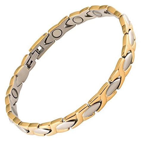 Magnetic Bracelet High Power Therapy Magnets Solid Stainless Steel 2